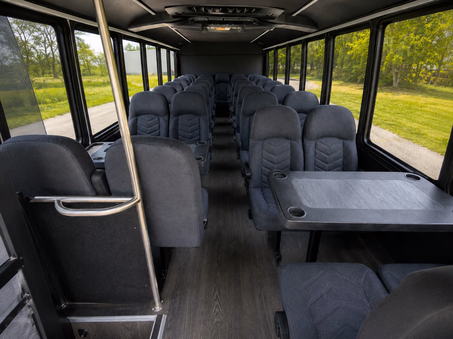 frisco corporate event transportation onboard seating