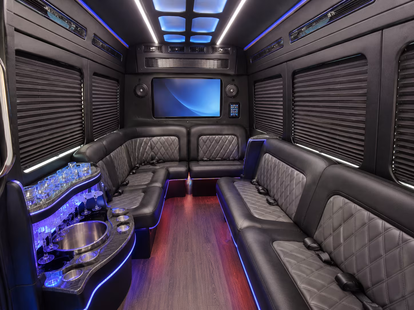 frisco party bus interior